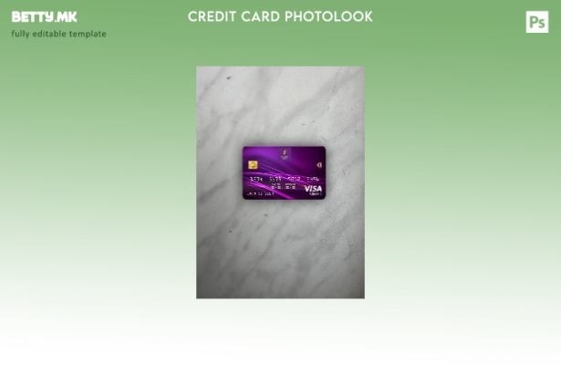 модерен стил Нигерија Поларис банка виза класичен шаблон за фотографски изглед н